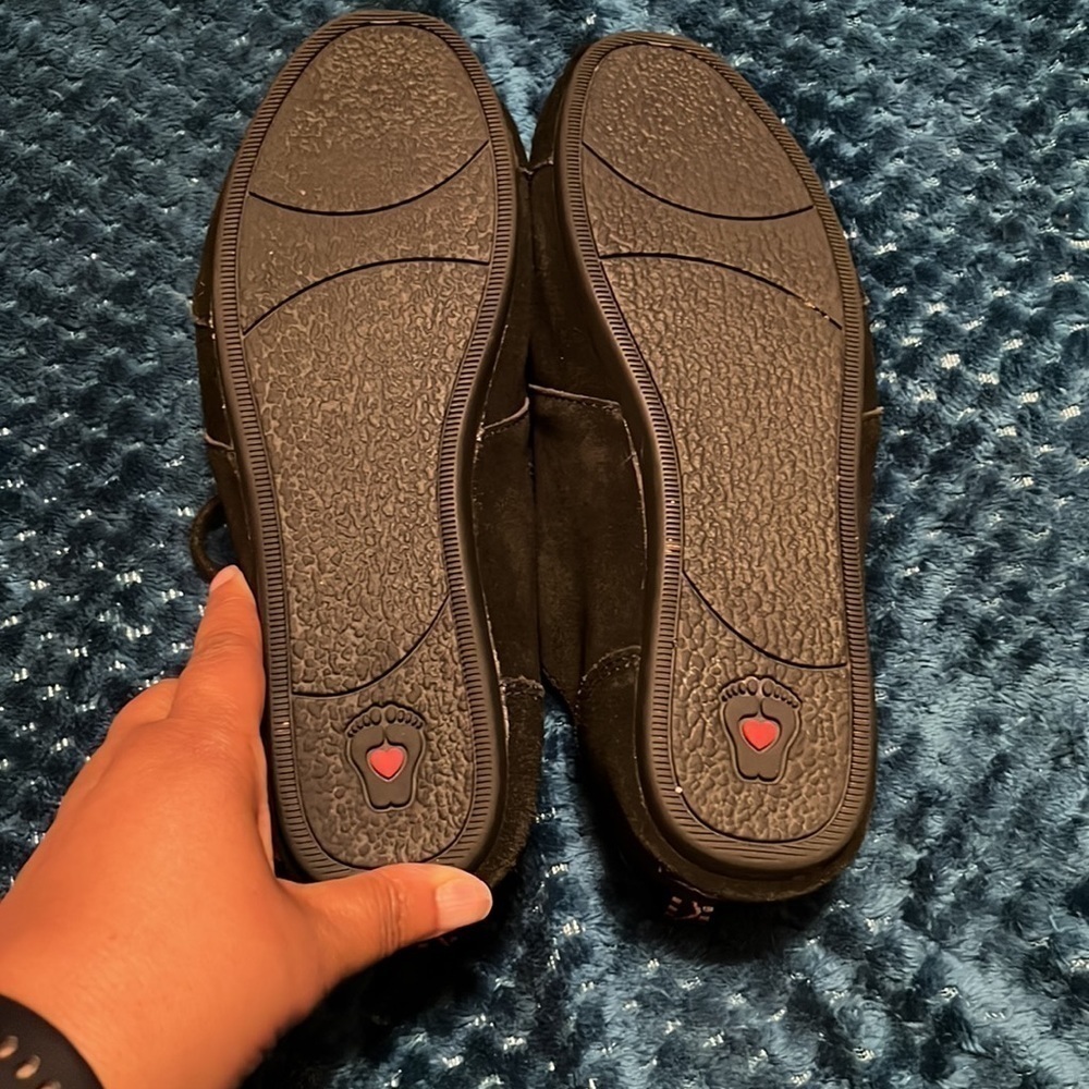 Bobs black lace up suede ankle boots! - Picture 5 of 10